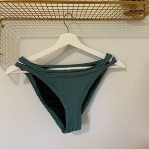 Green Cheeky Bikini Bottoms